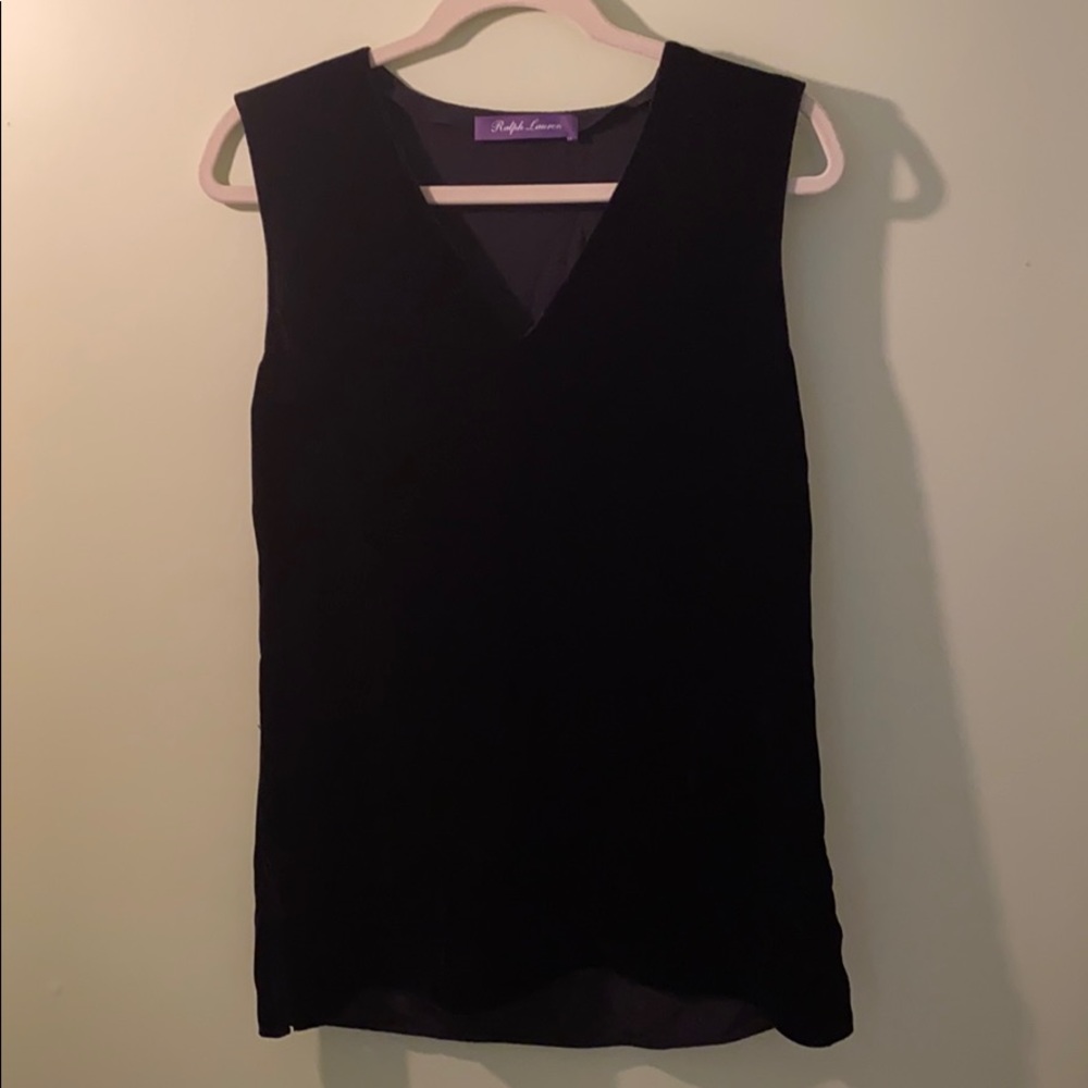 Ralph Lauren Purple Label Velvet Tunic